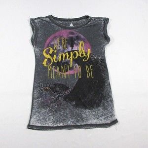 Disney Parks Women's Sleeveless Shirt Nightmare Before Christmas Gray Size S